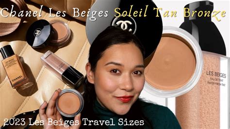 chanel bronzer gift set|Chanel les beiges cream bronzer.